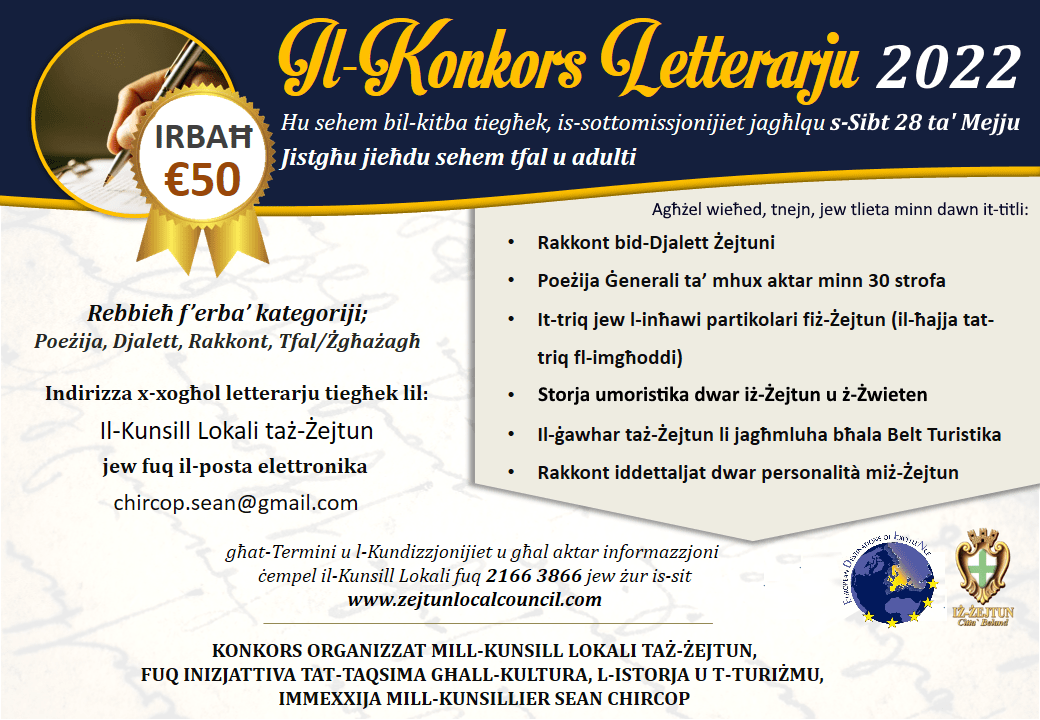 Il-Konkors Letterarju 2022