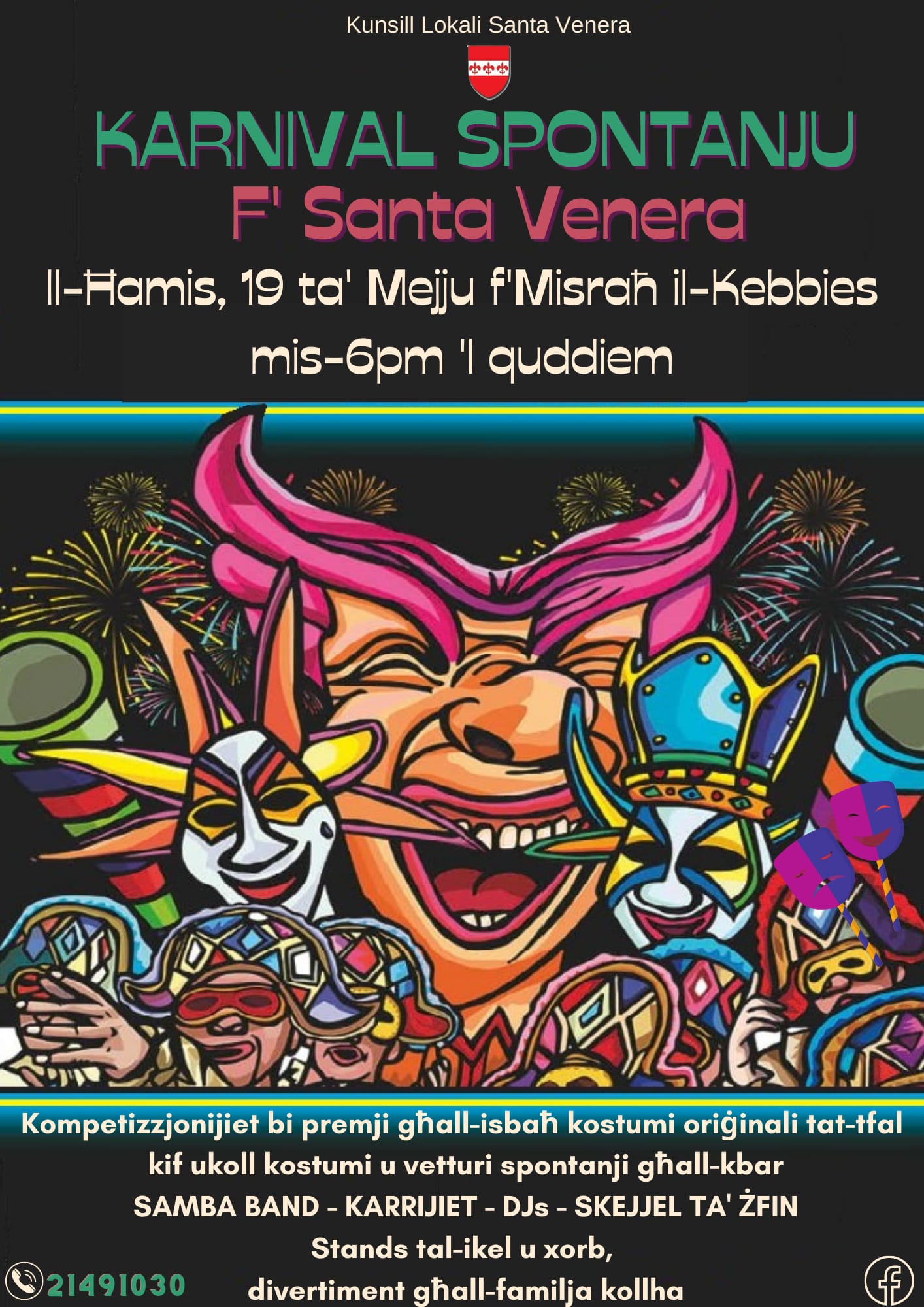 Karnival Spontanju Santa Venera