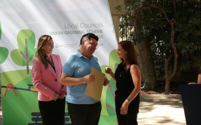 Roof Garden on top of the Administrative Building