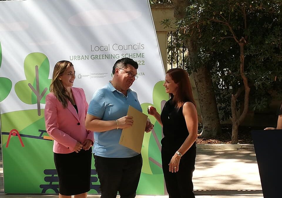 Roof Garden on top of the Administrative Building