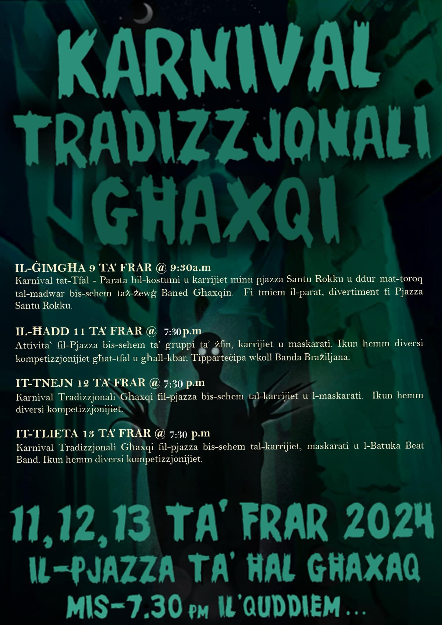 Karnival Tradizzjonali Għaxqi
