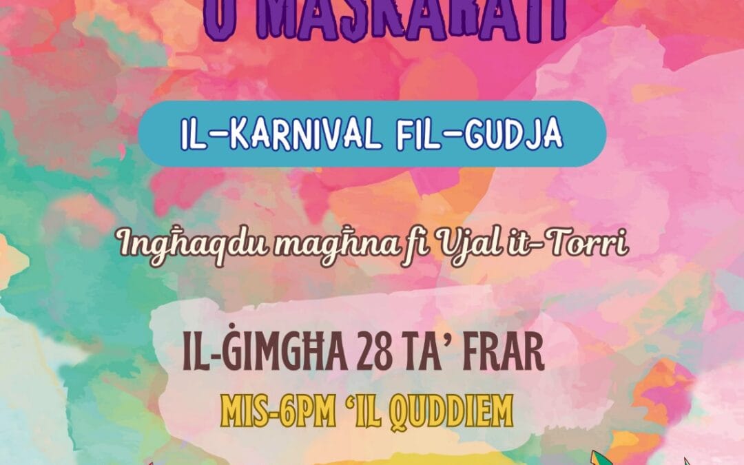 Żfin, Sfilati, Perlini u Maskarati – Il-Karnival fil-Gudja